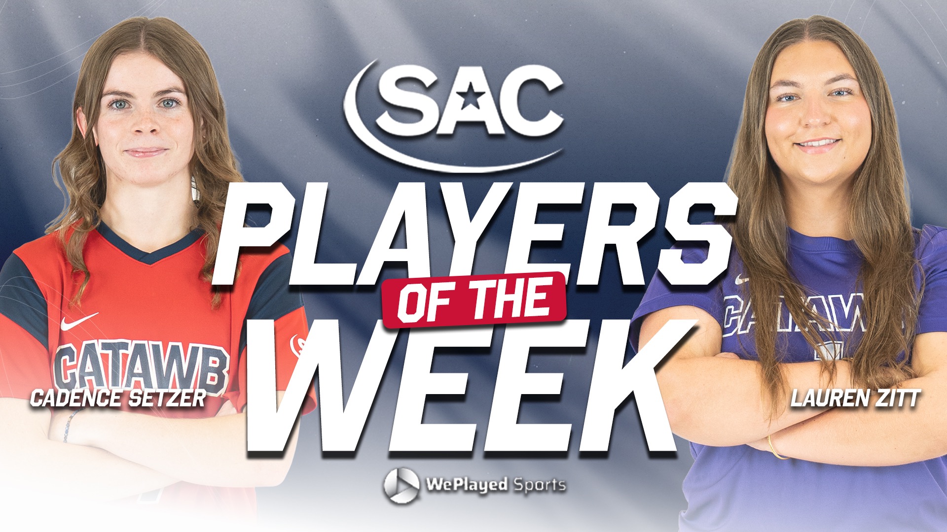 Cadence Setzer and Lauren Zitt - SAC Players of the Week