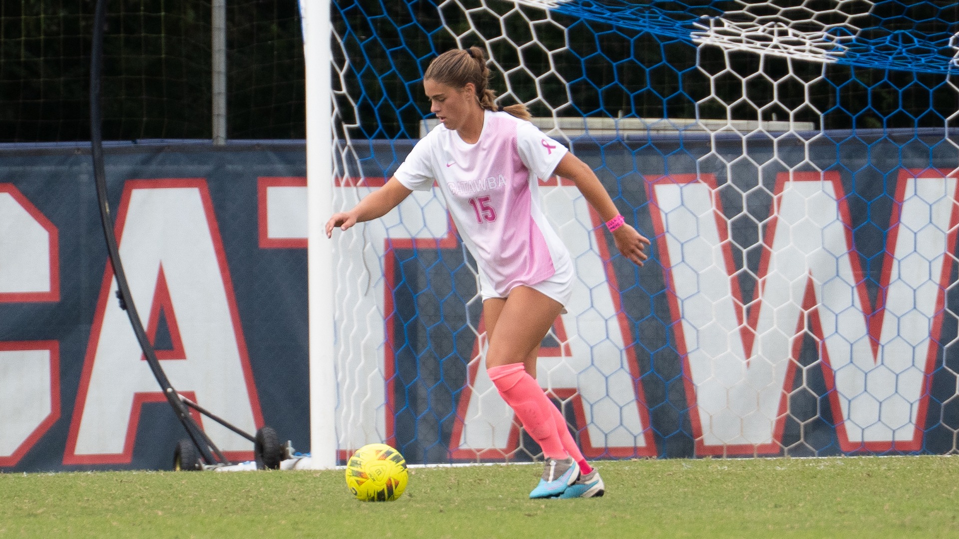 Brynn Calendine controlling possession