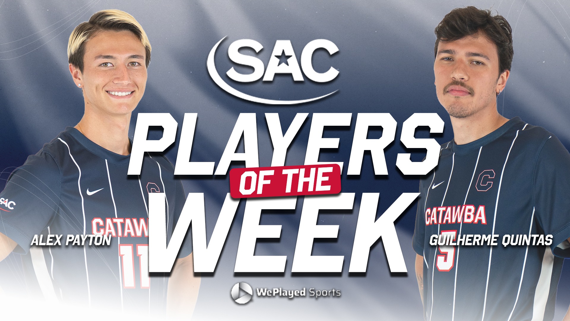 Alex Payton & Guilherme Quintas SAC Players of the Week