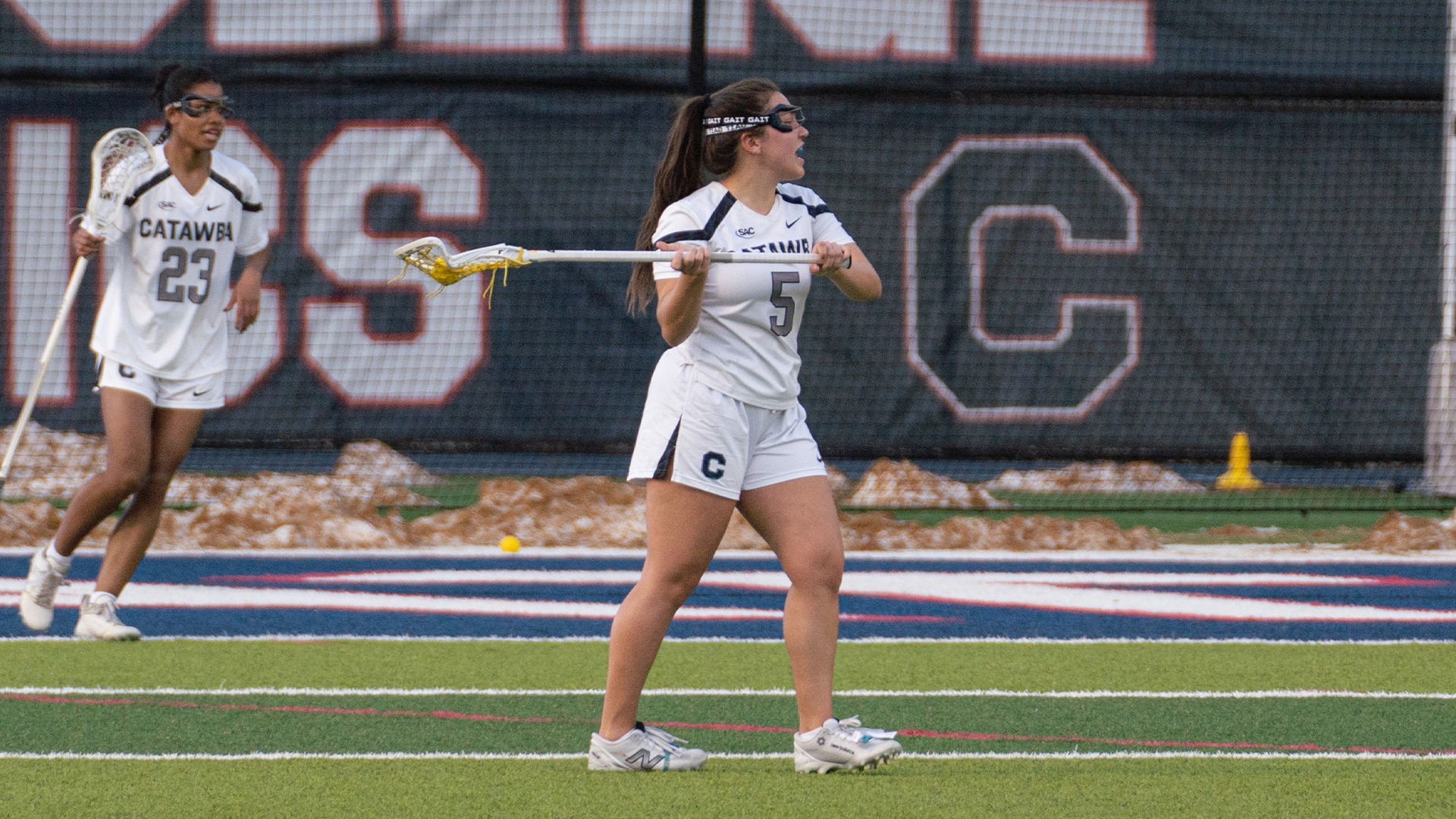 Sarah Maier possessing against Ferrum