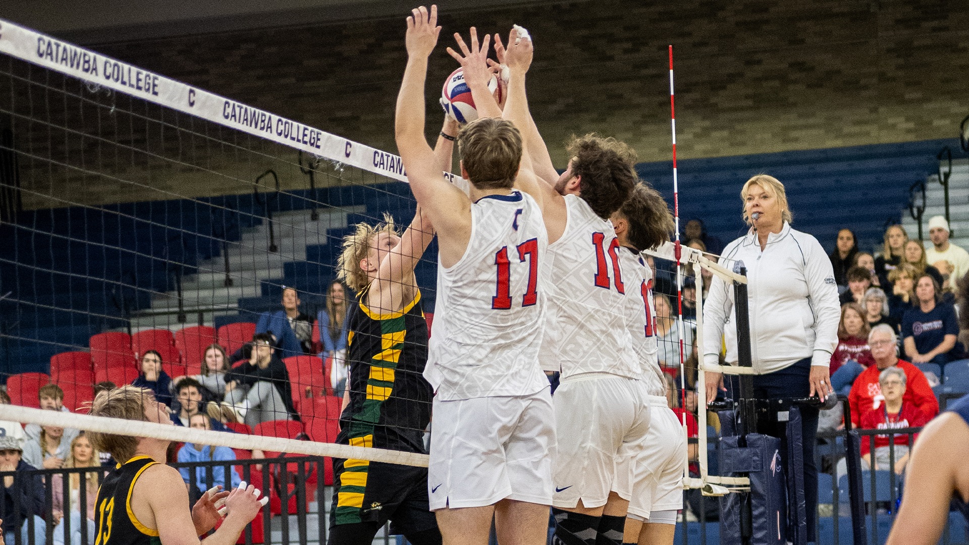 Men's Volleyball blockers