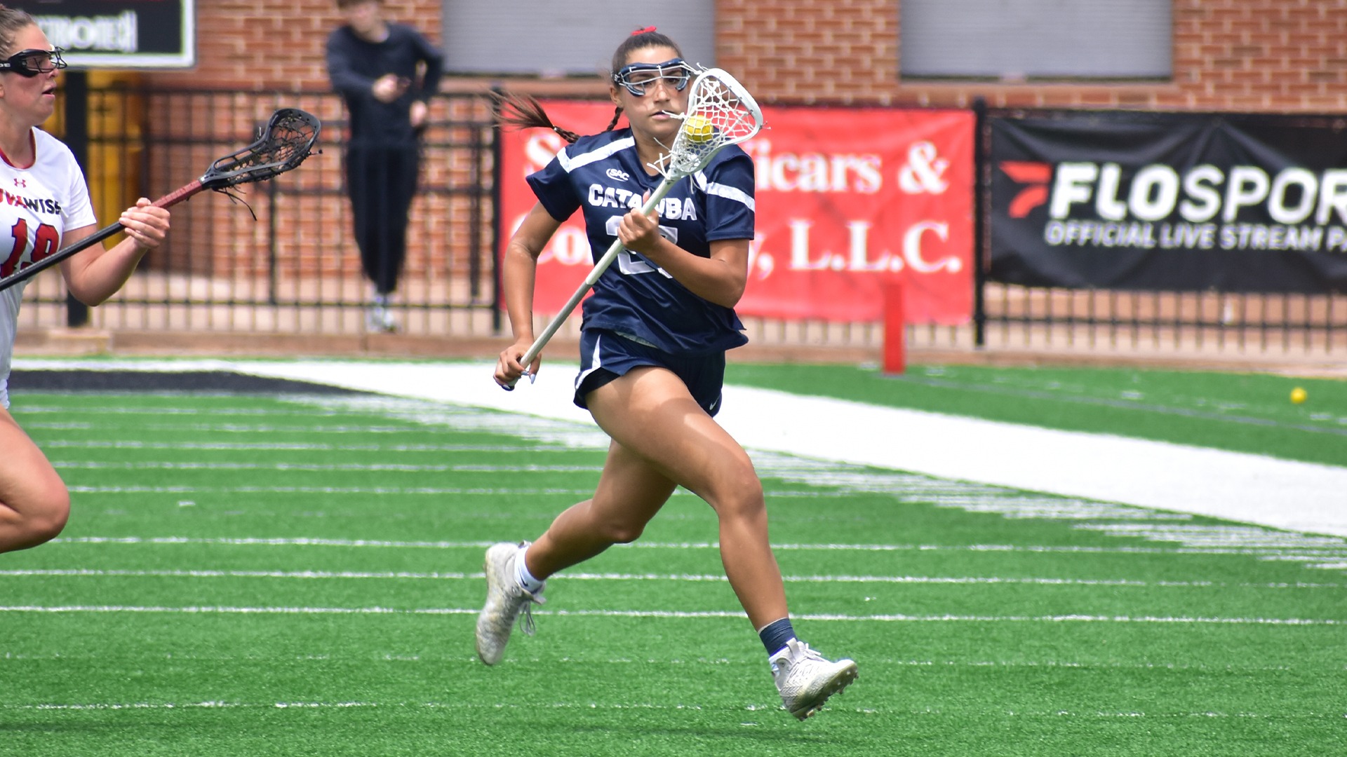 Allison Filosa charges up field against UVA Wise