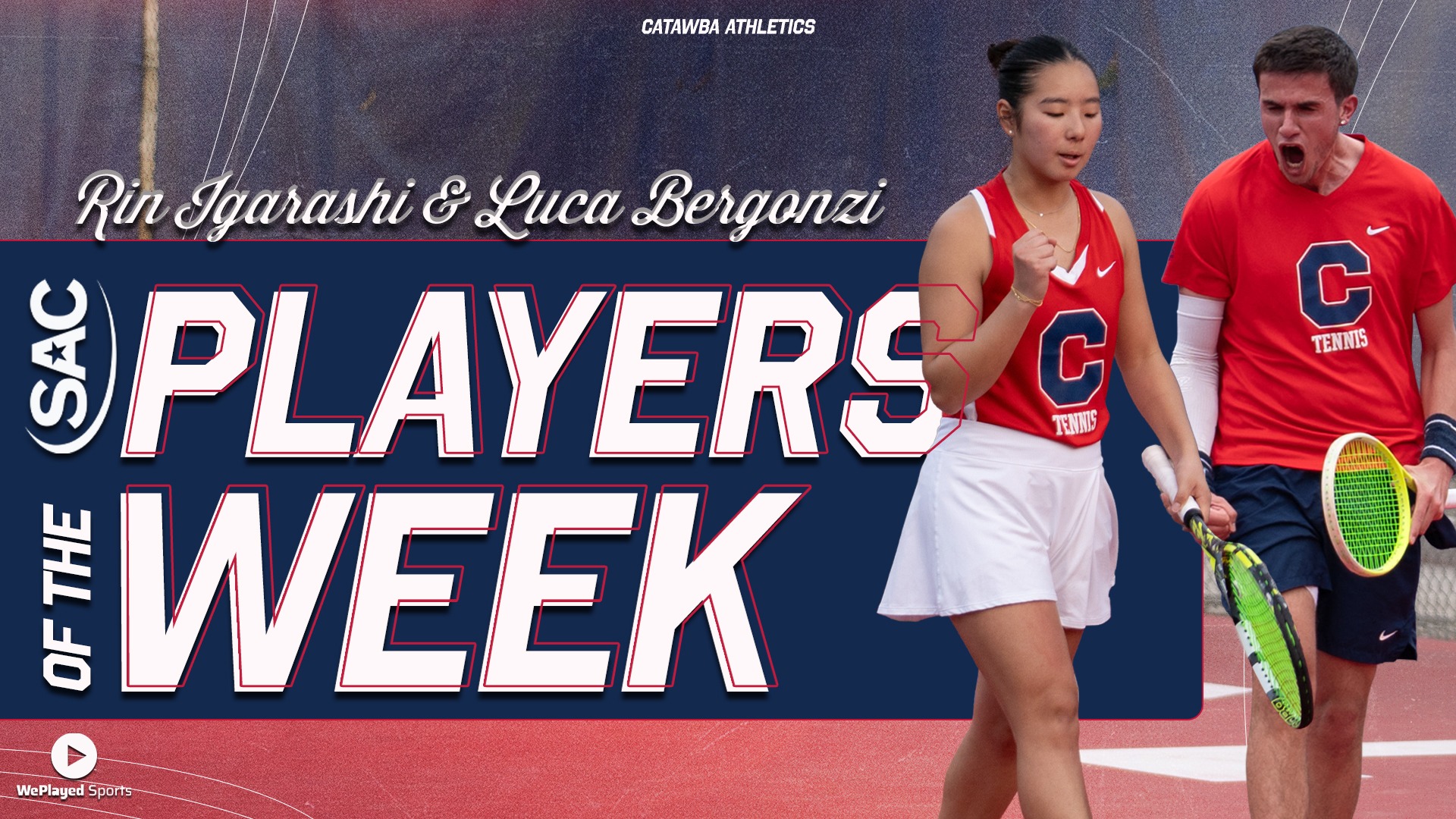 tennis players of the week