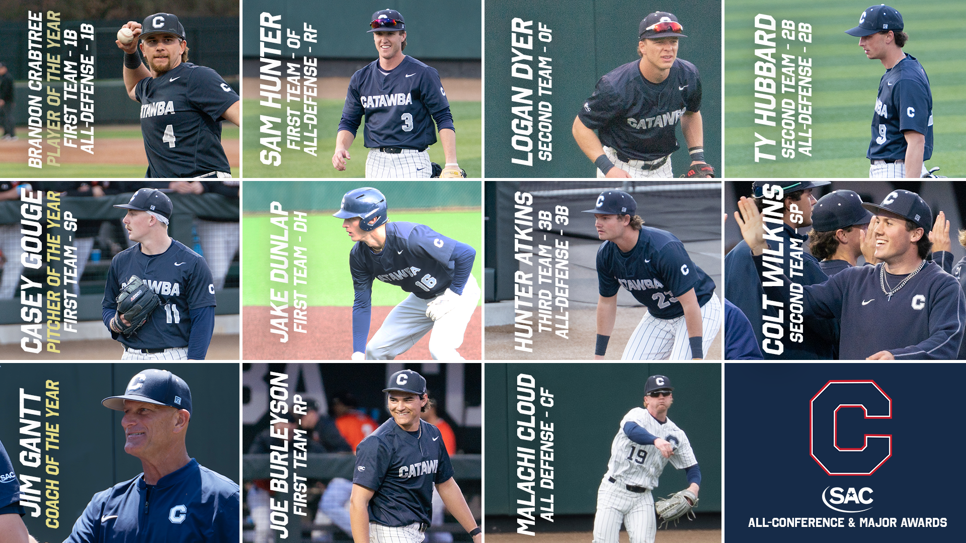sac baseball all-conference