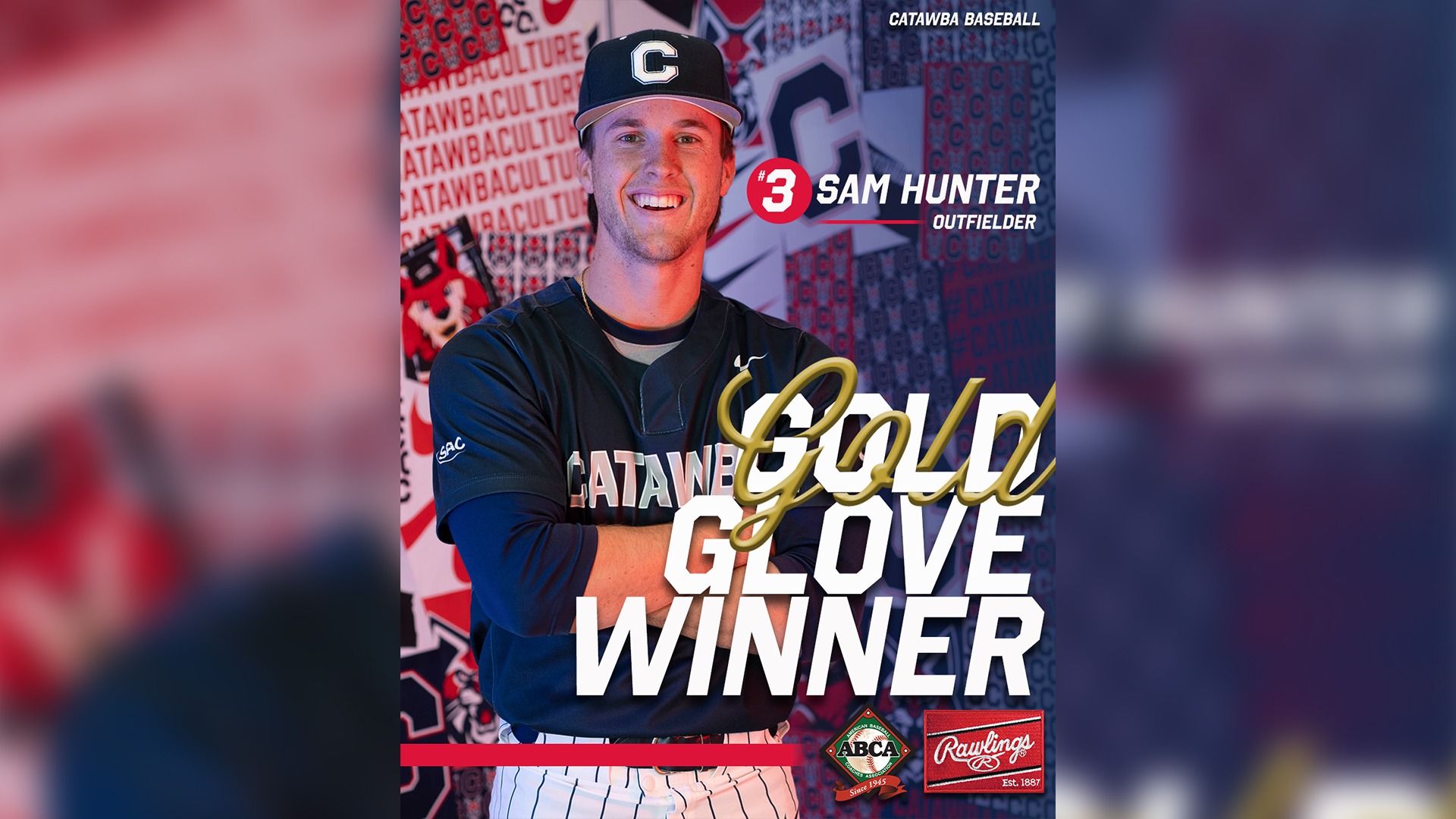 sam hunter gold glove