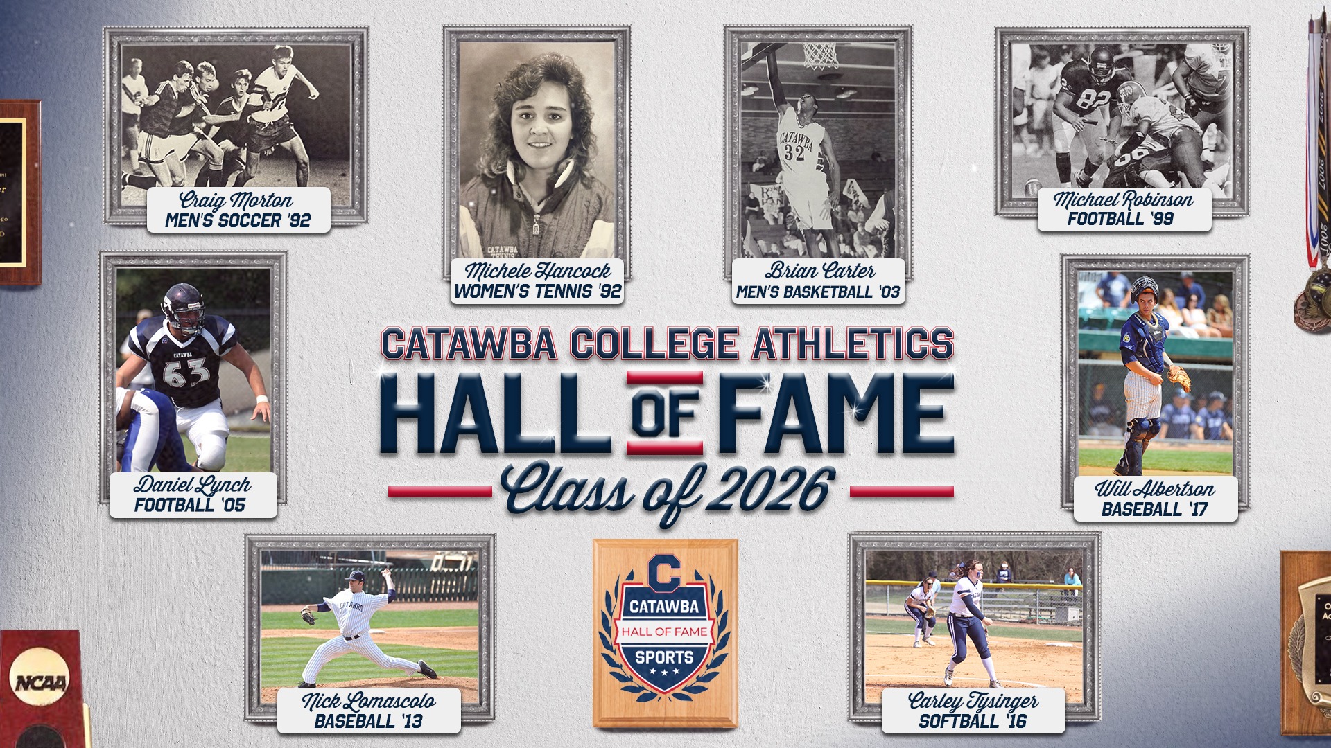 Catawba College Athletic Hall of Fame 2026