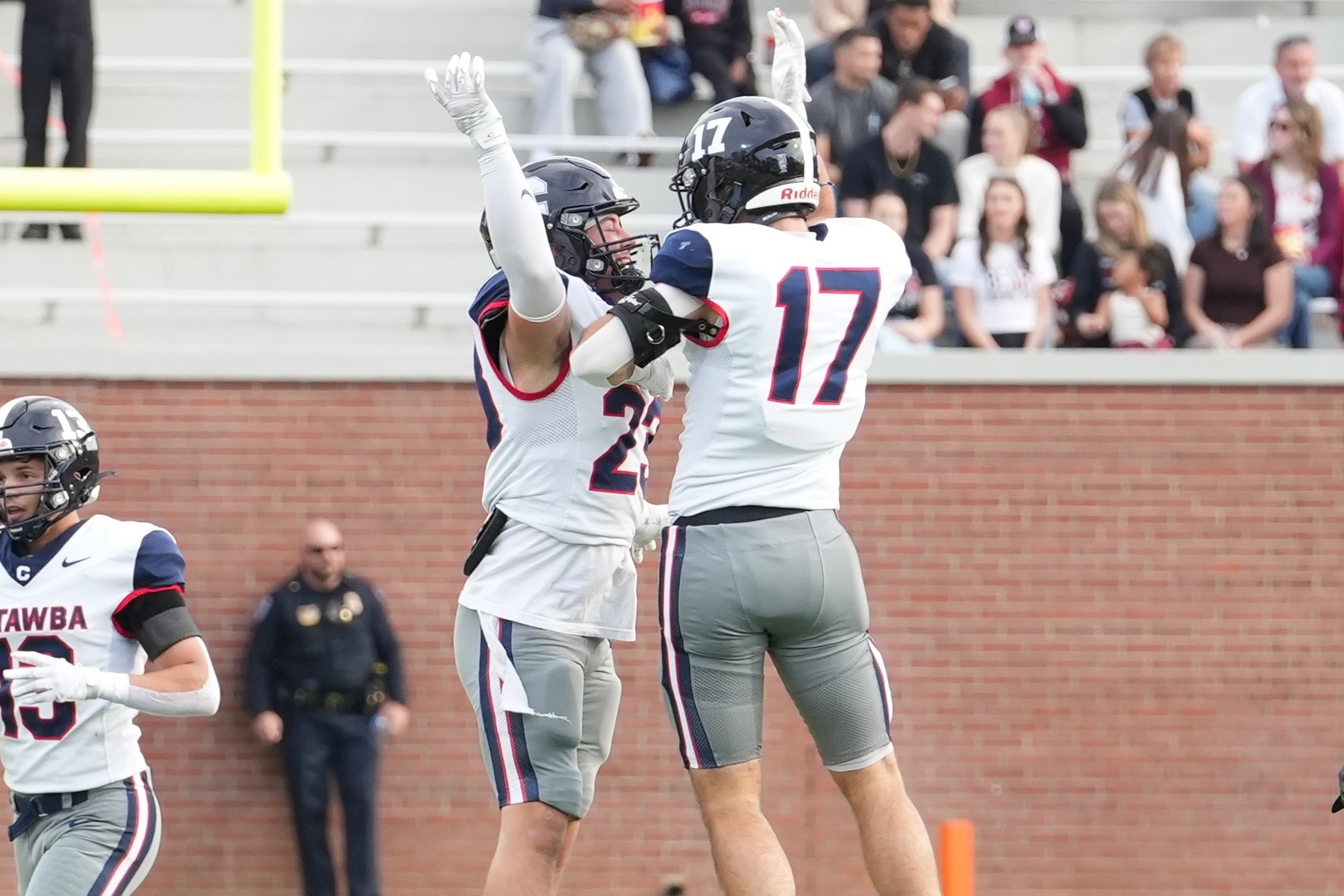 Kyle Perry and Luke Raykovicz celebration