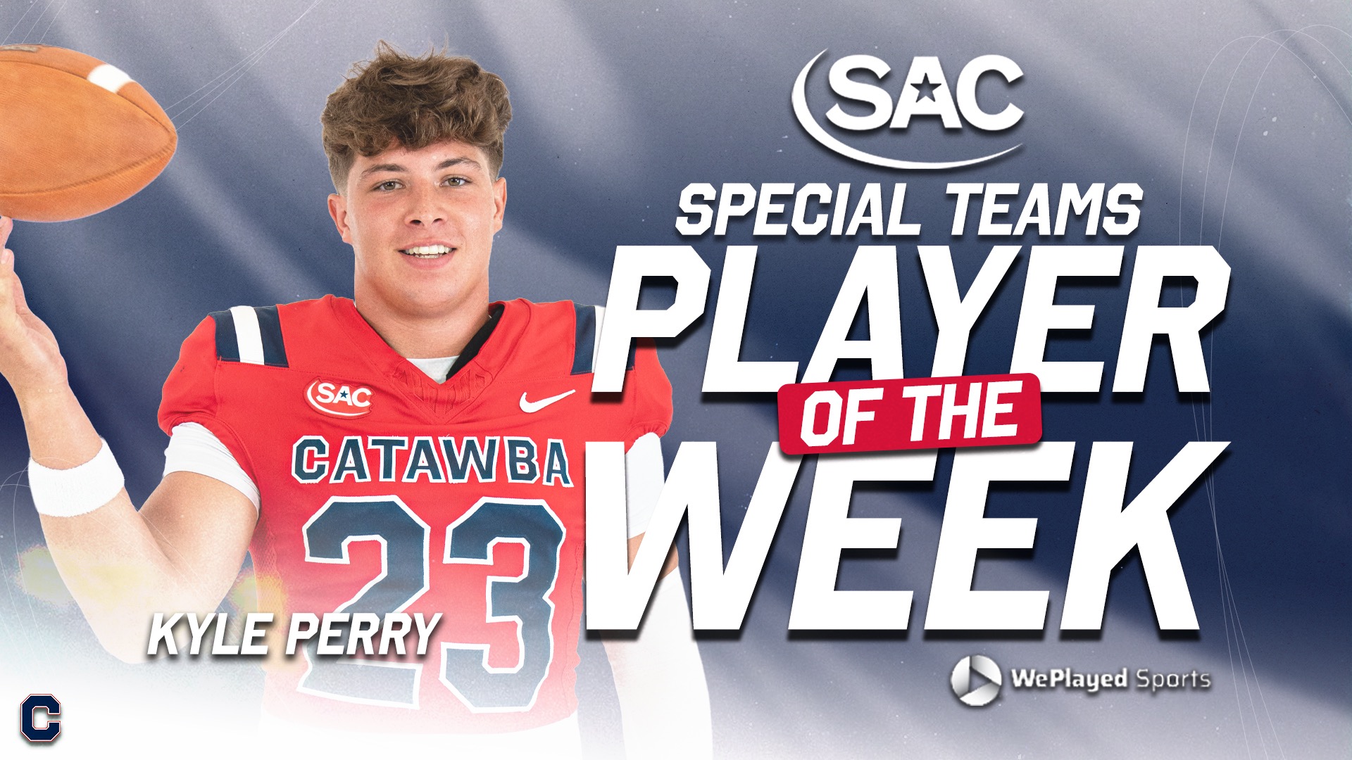 Kyle Perry - SAC Special Teams Player of the Week