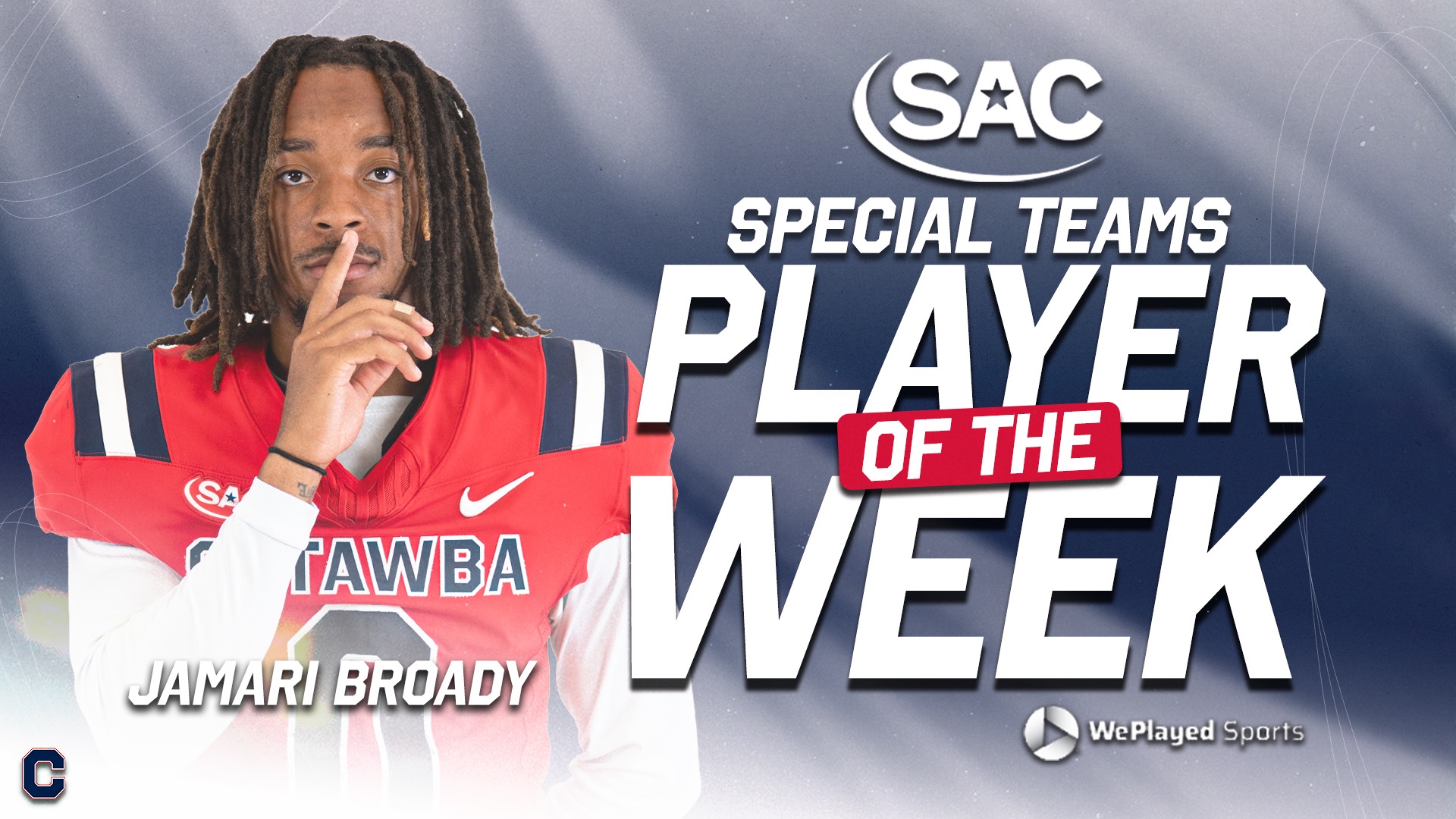 Jamari Broady SAC Special Teams POTW