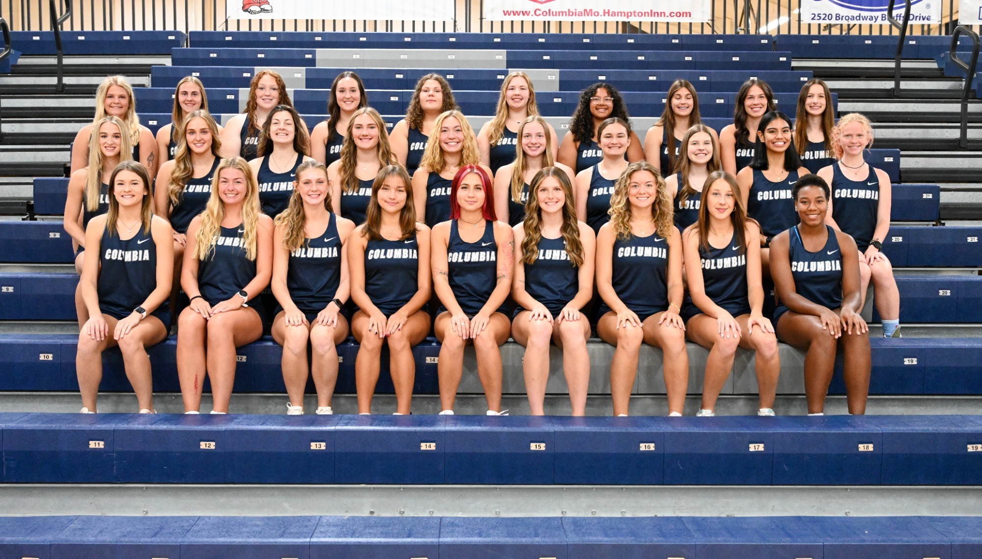 2024-25 womens track and field team