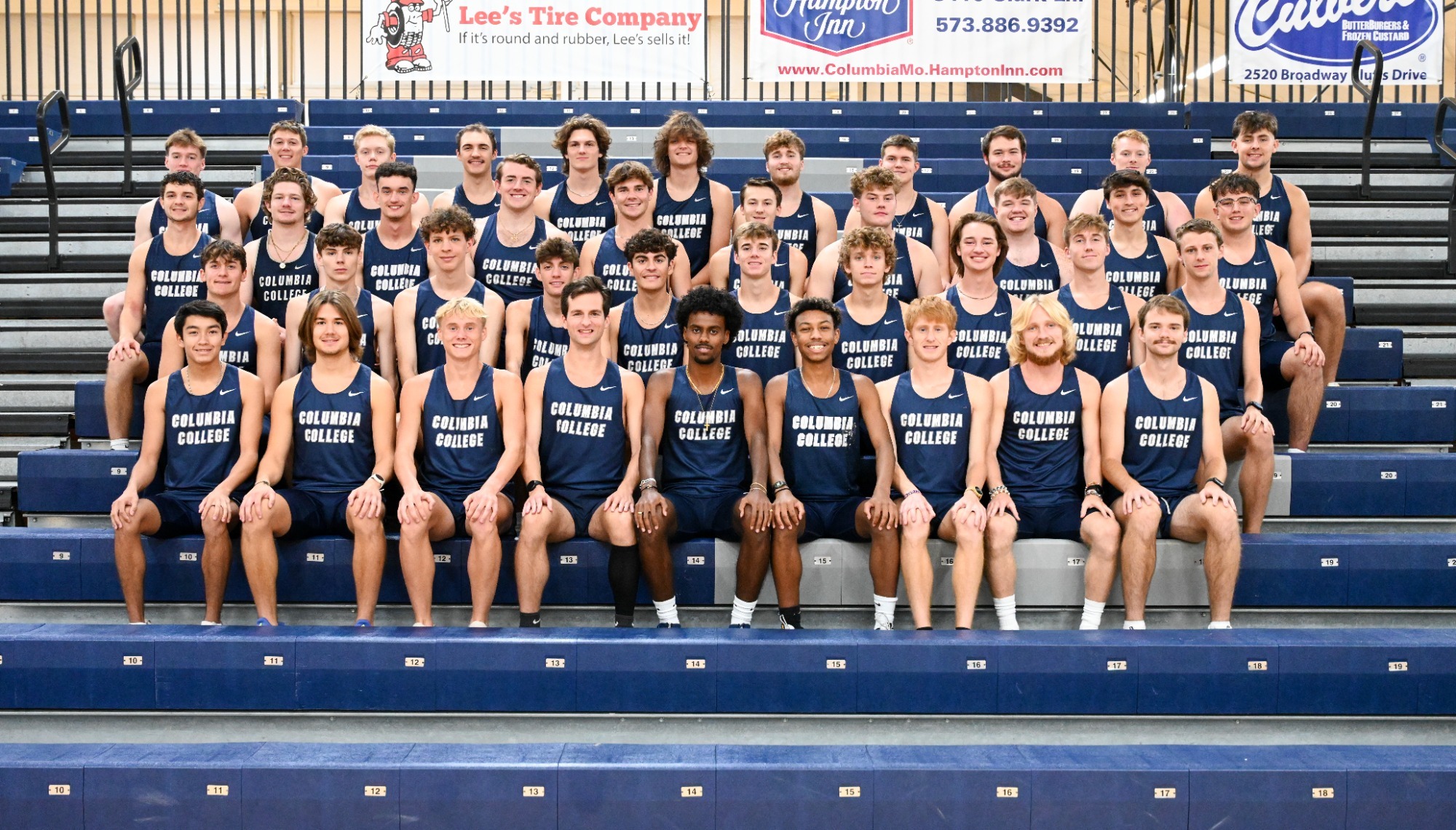 2024-25 mens track and field team