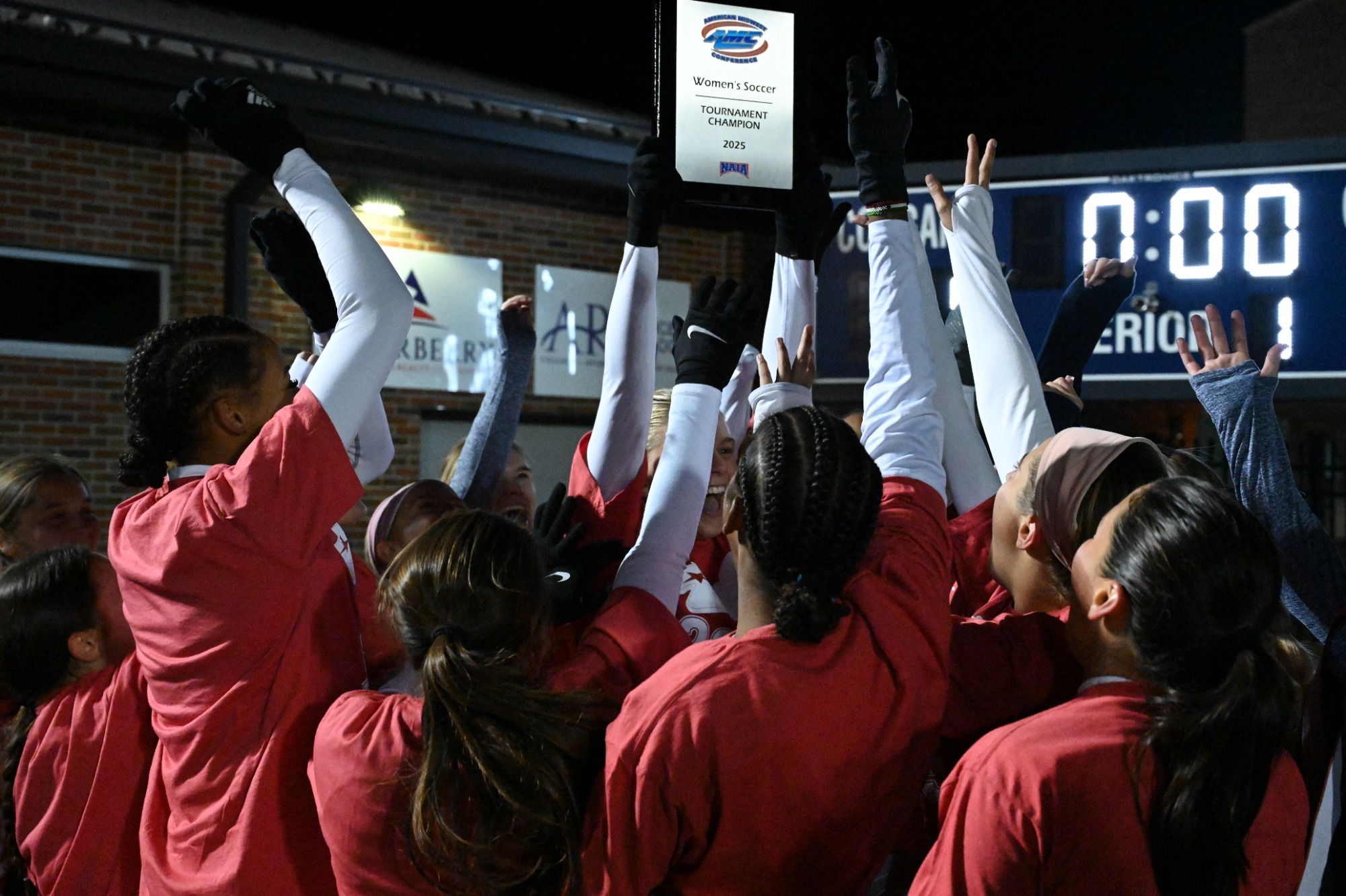 womens soccer amc champs