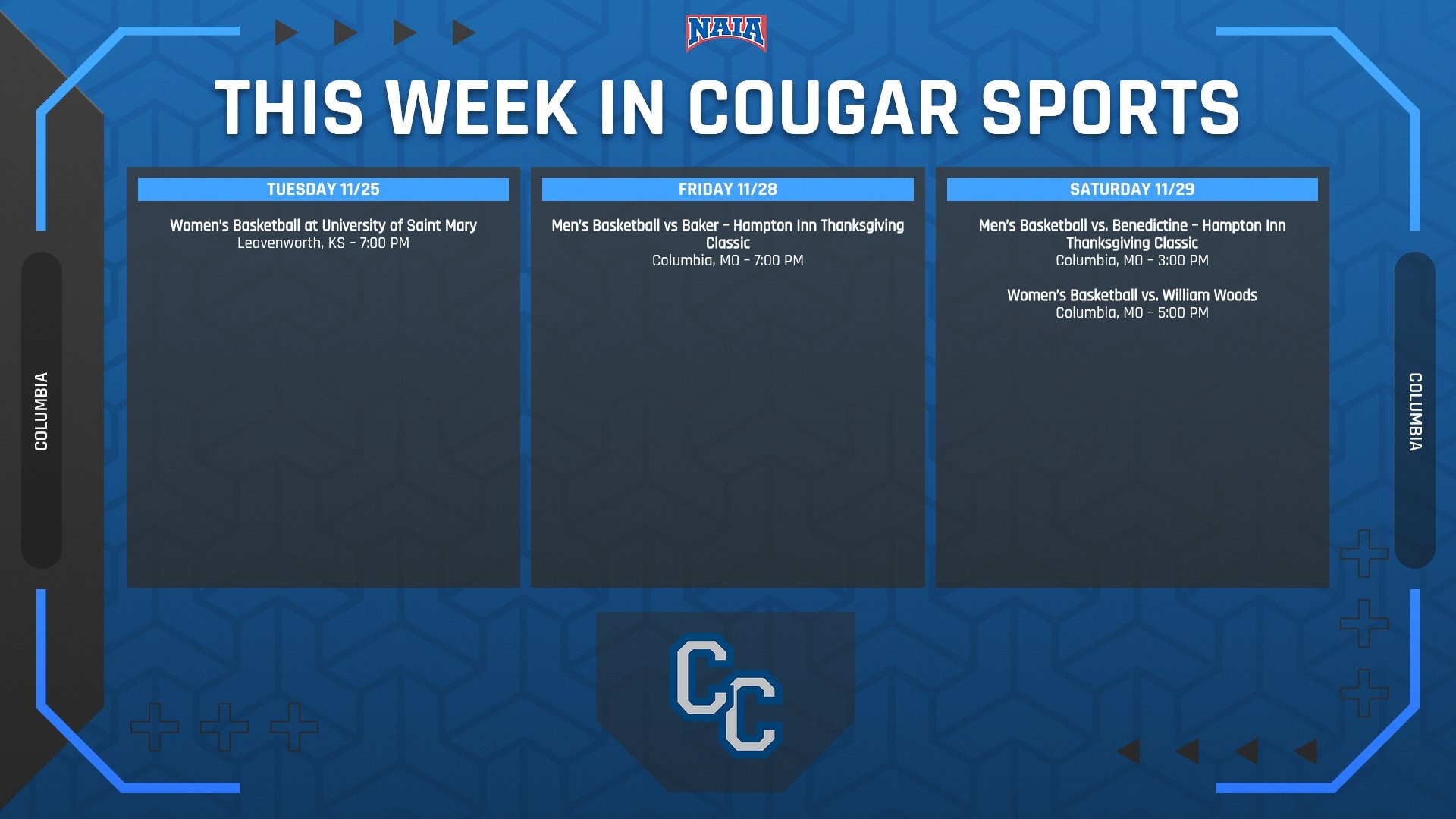 This Week in Cougar Sports