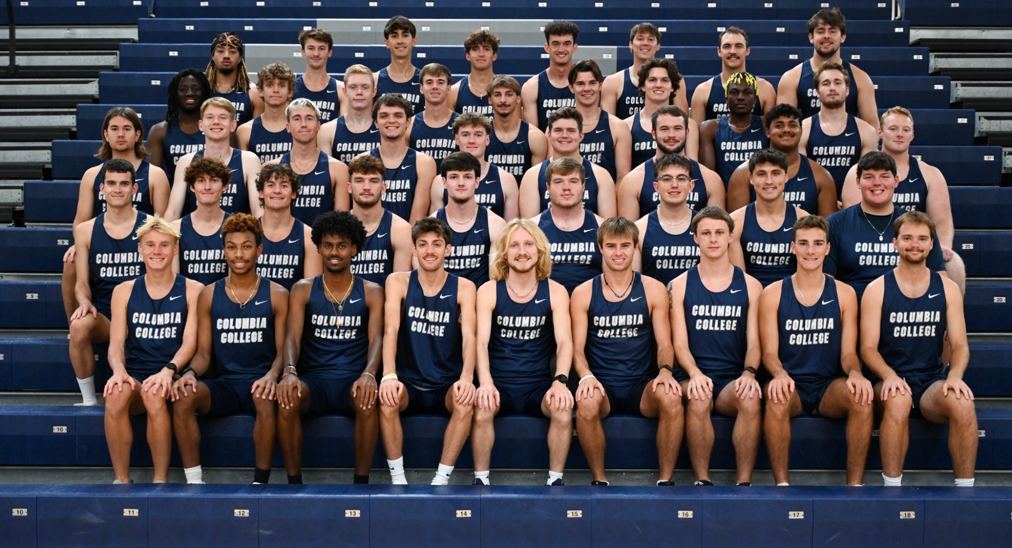 mens track and field team pic