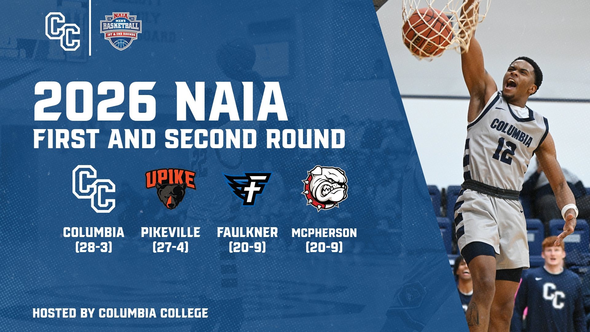 mens bball first and second round