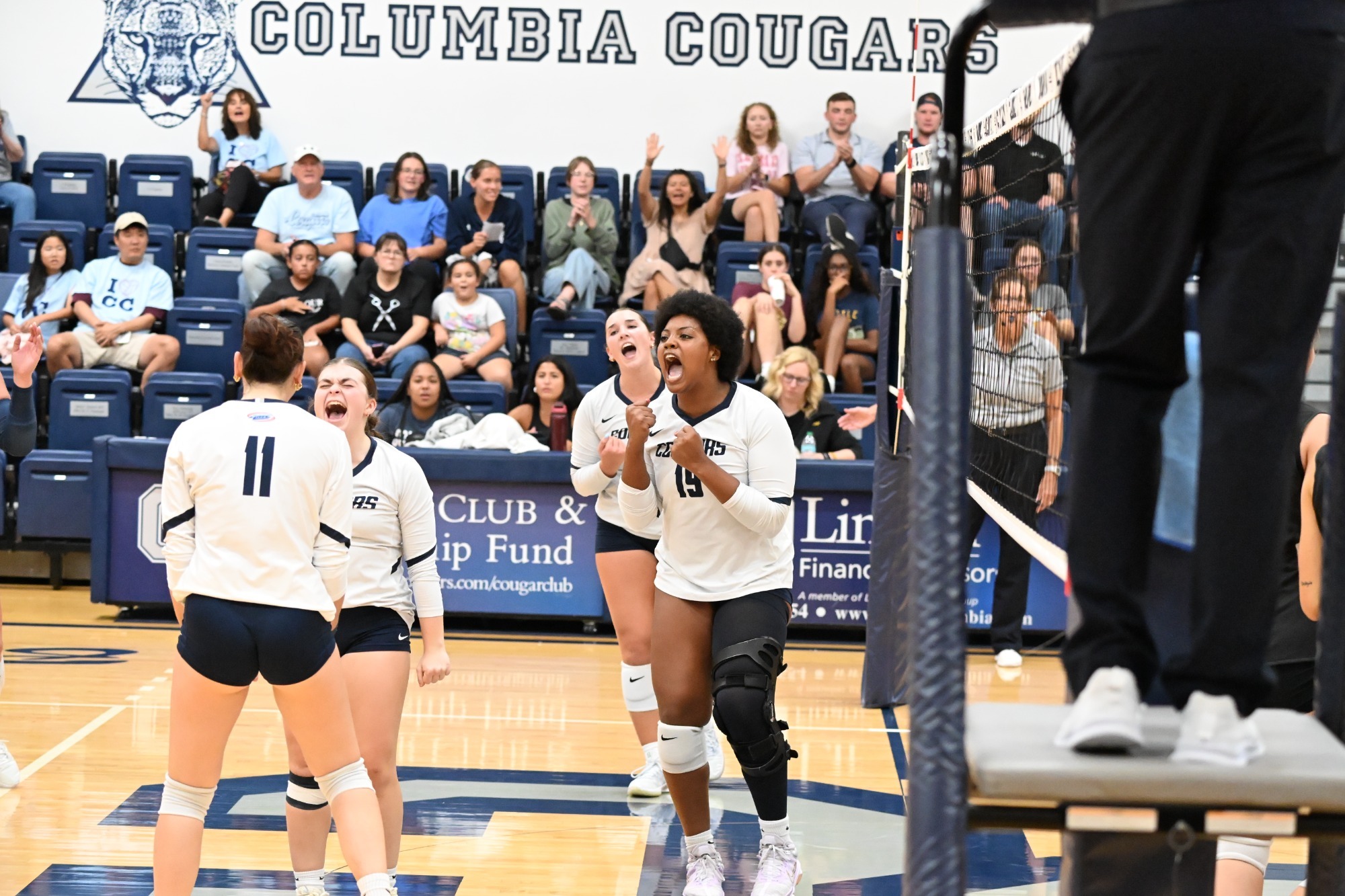 volleyball celebration