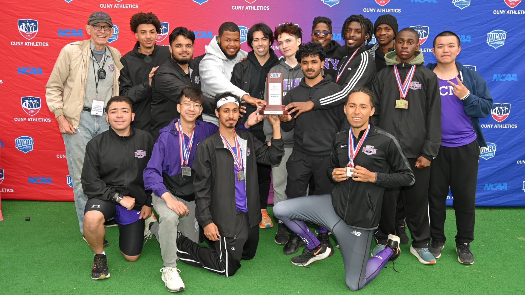 2024 Men's Track & Field CUNYAC - Second Place