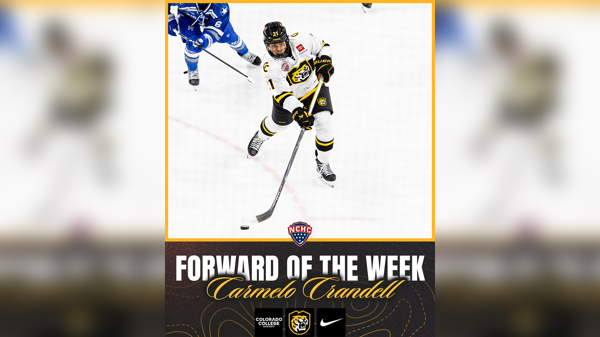 Crandell NCHC Forward of the Week