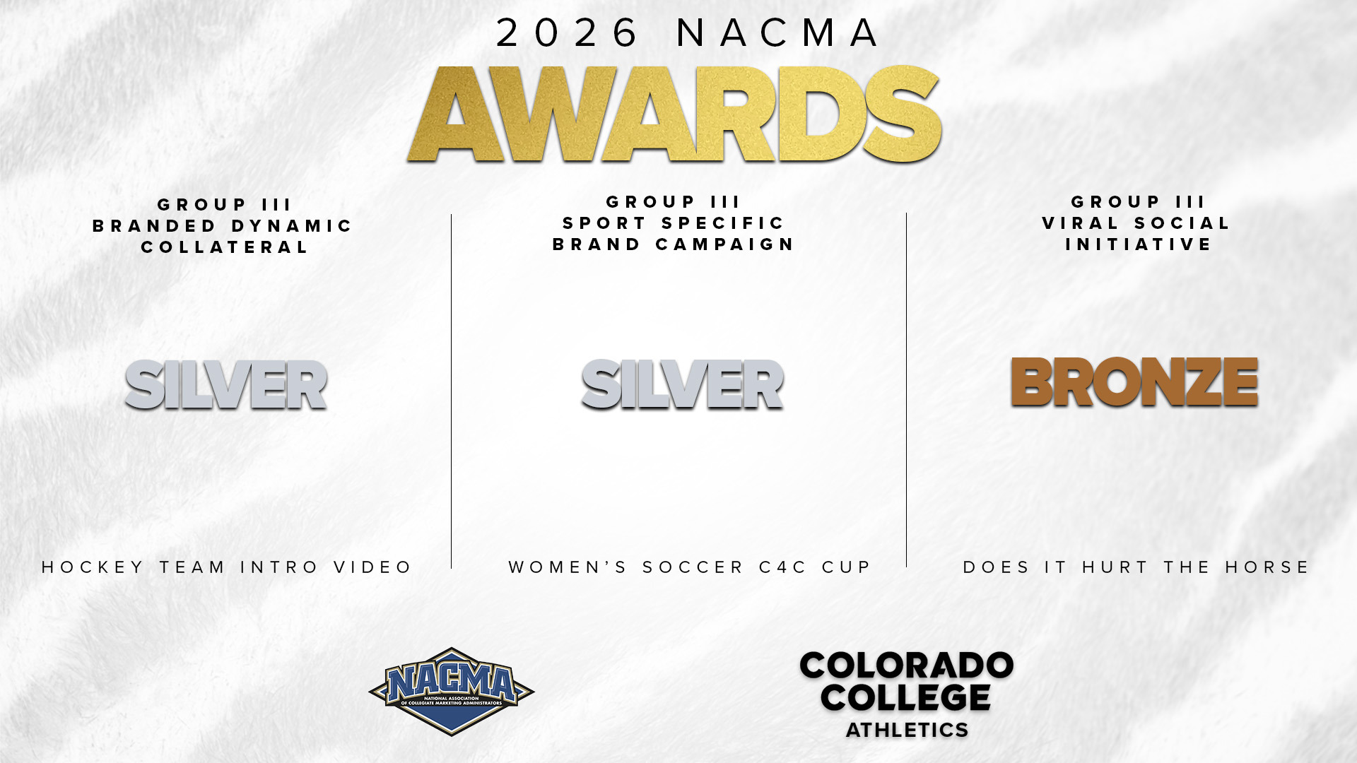 NACMA Awards Update