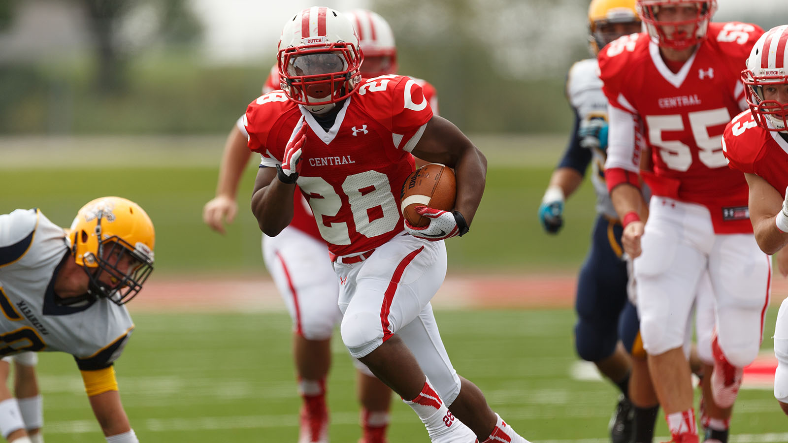 Josh Osborn Football Central College Athletics