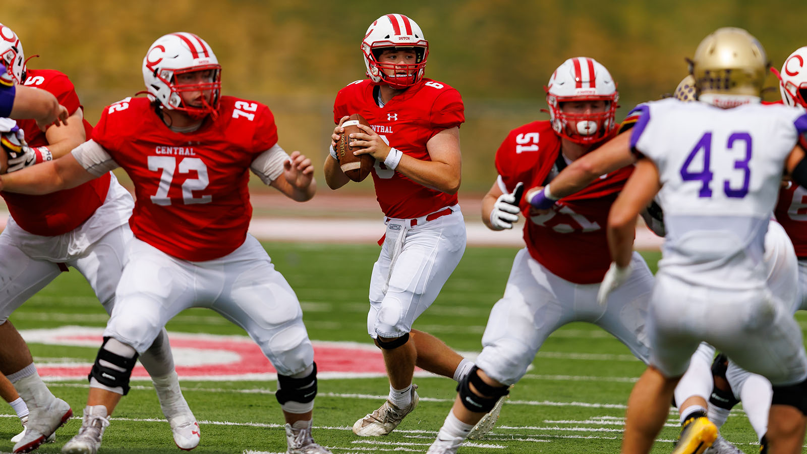 Brady Ketchum Football Central College Athletics