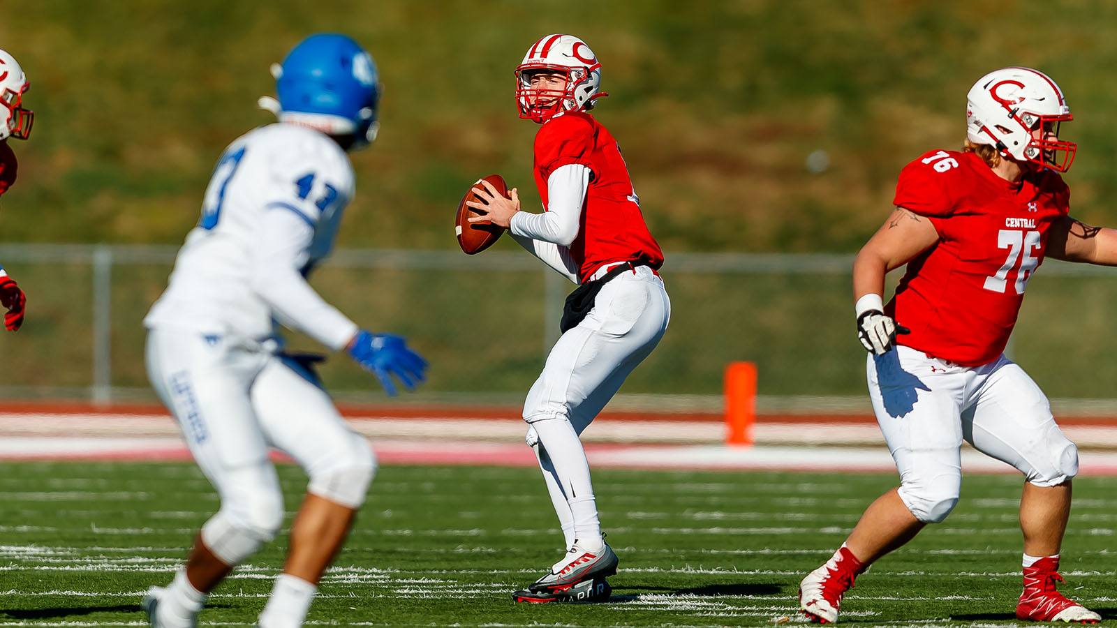 Hunter Hoffman Football Central College Athletics