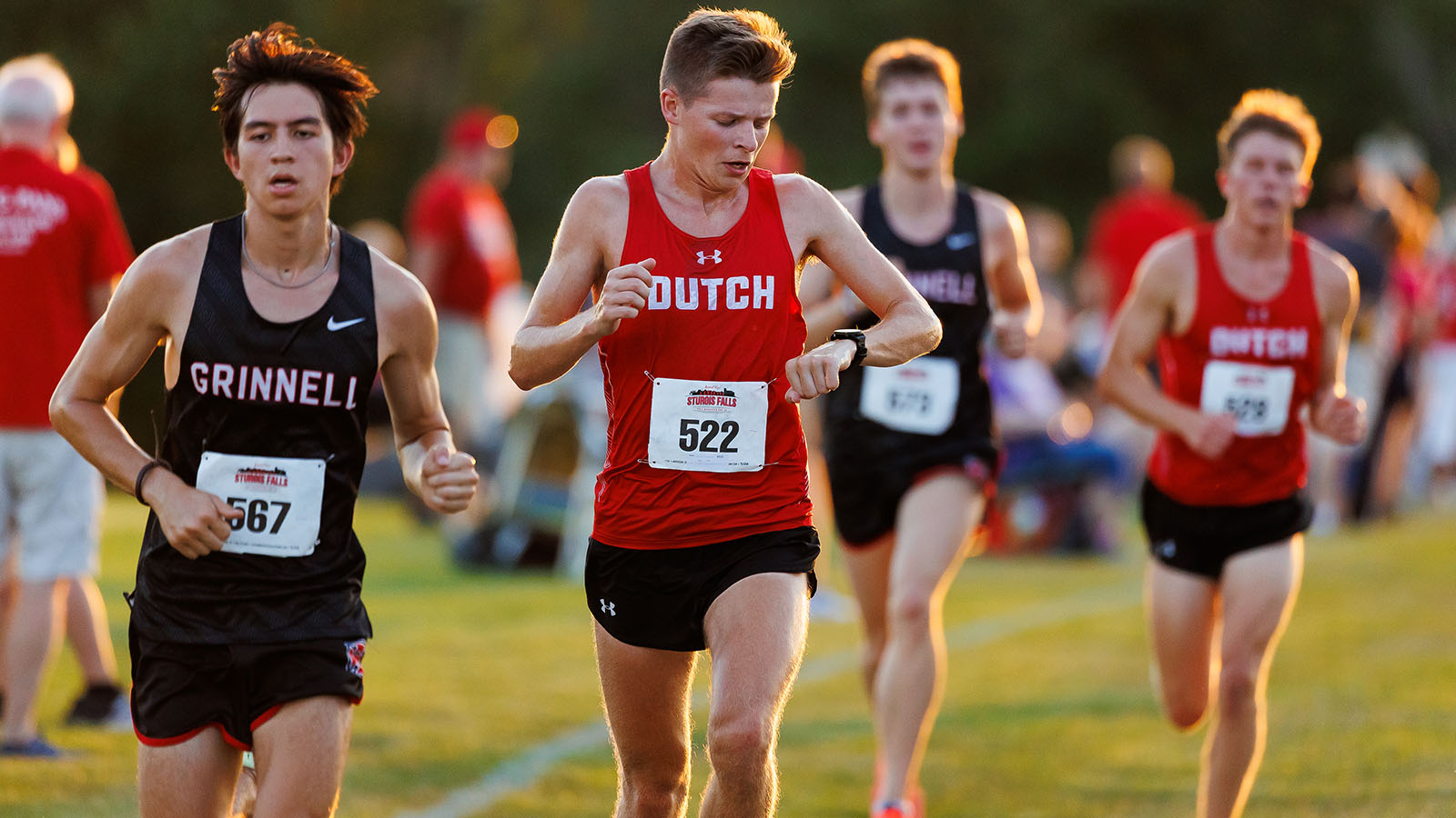 Jacob Sanders Men's Cross Country Central College Athletics