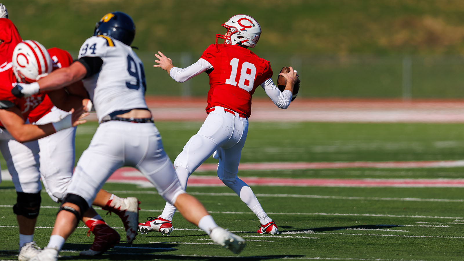 Hunter Hoffman Football Central College Athletics