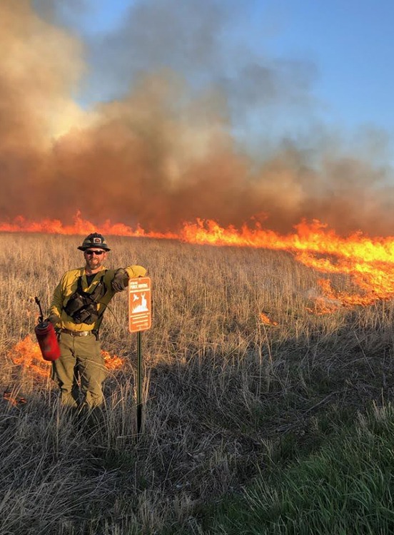 Kody Wohlers prescribed burn vertical