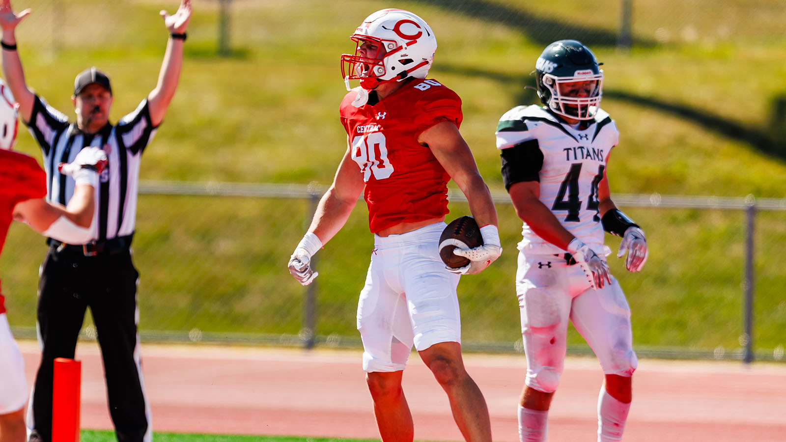 Cam Schulte touchdown