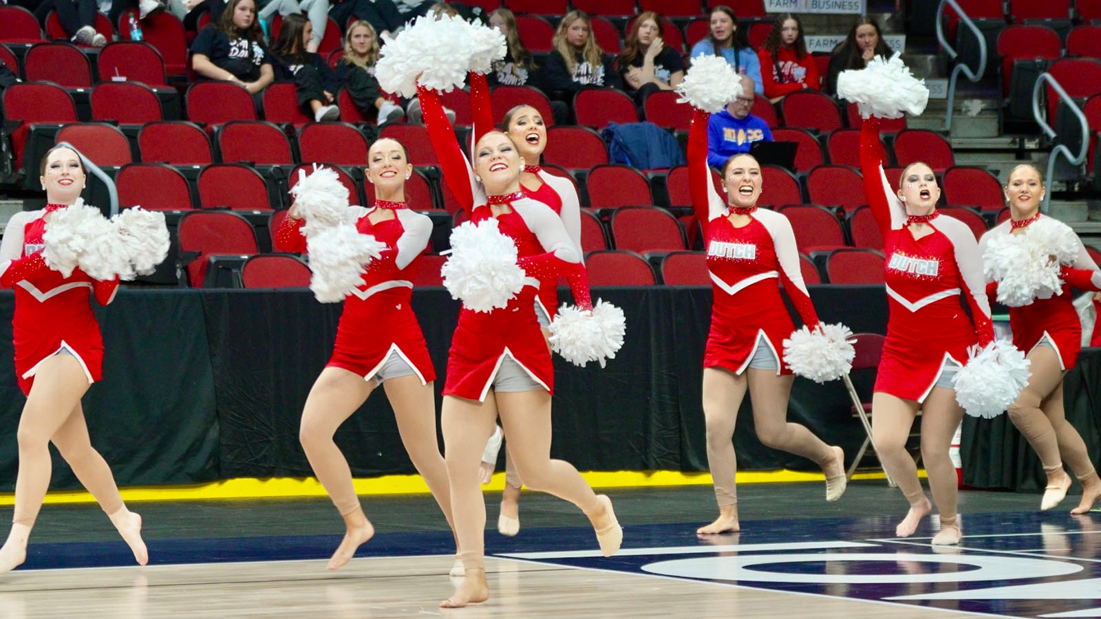 Central dance team for at state dance