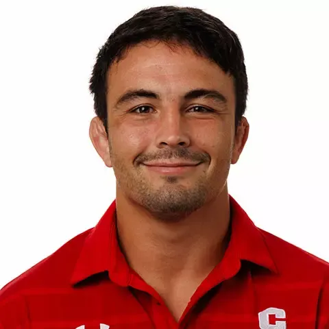 Assistant men's wrestling coach Daniel Radcliffe headshot