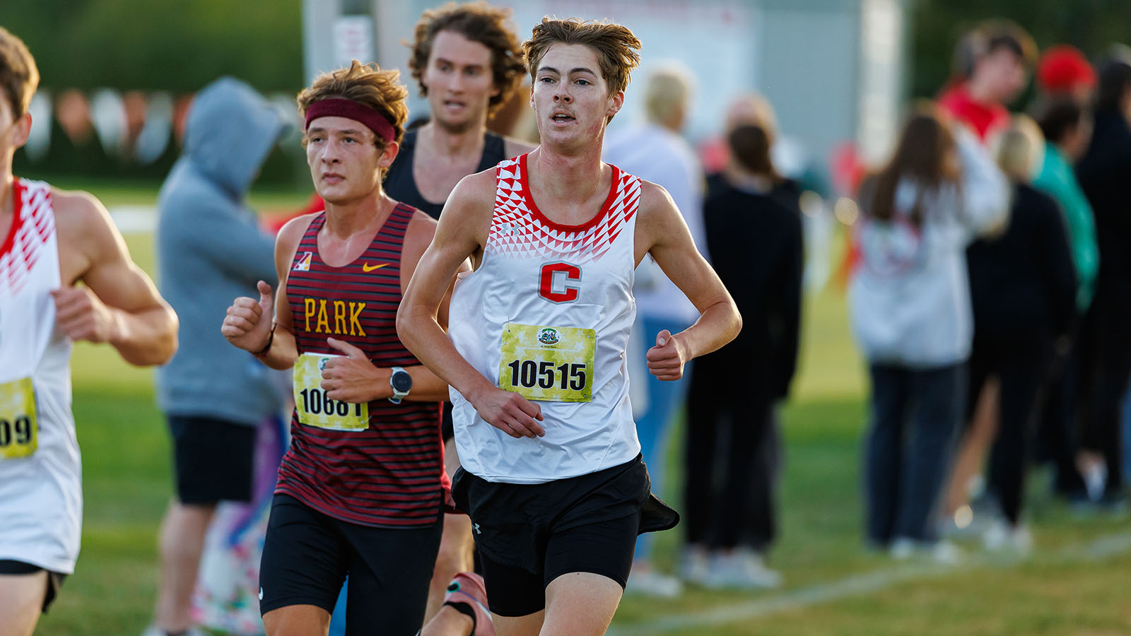 Jack Every running down a hill