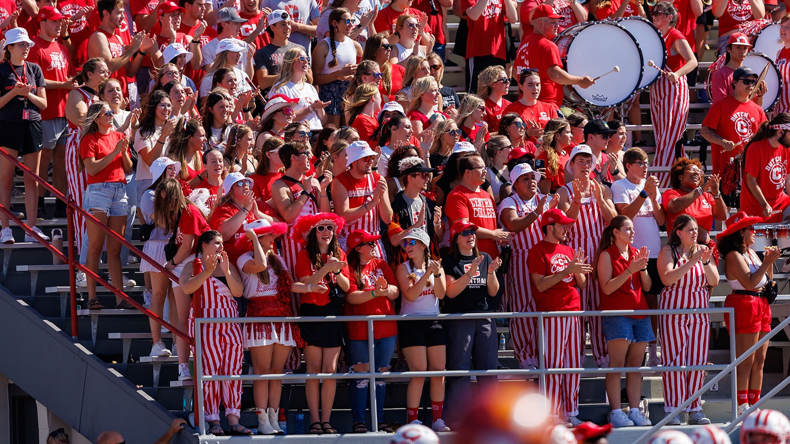 Dutch Brigade at 2024 homecoming game
