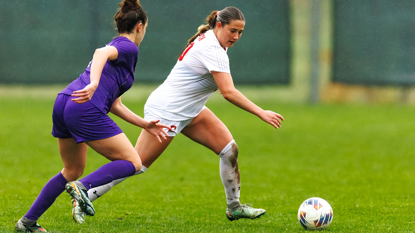 Rylee Rustad on the dribble