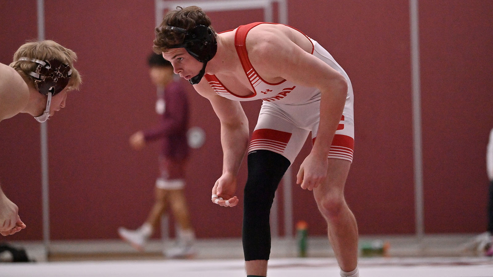 Cade Siebrecht in a ready position