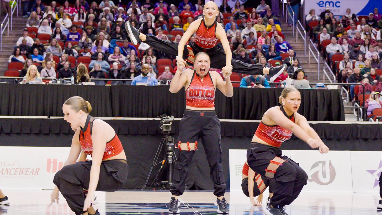 Ellison Ritzert at state dance 2025