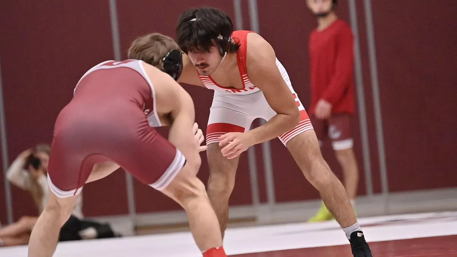 Dominick Marre looks to take a shot