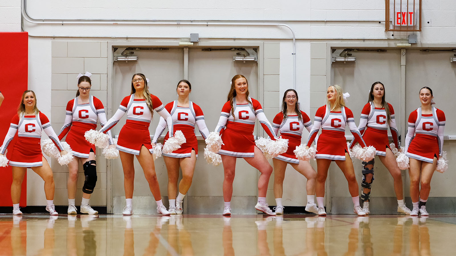 Cheer on the sideline