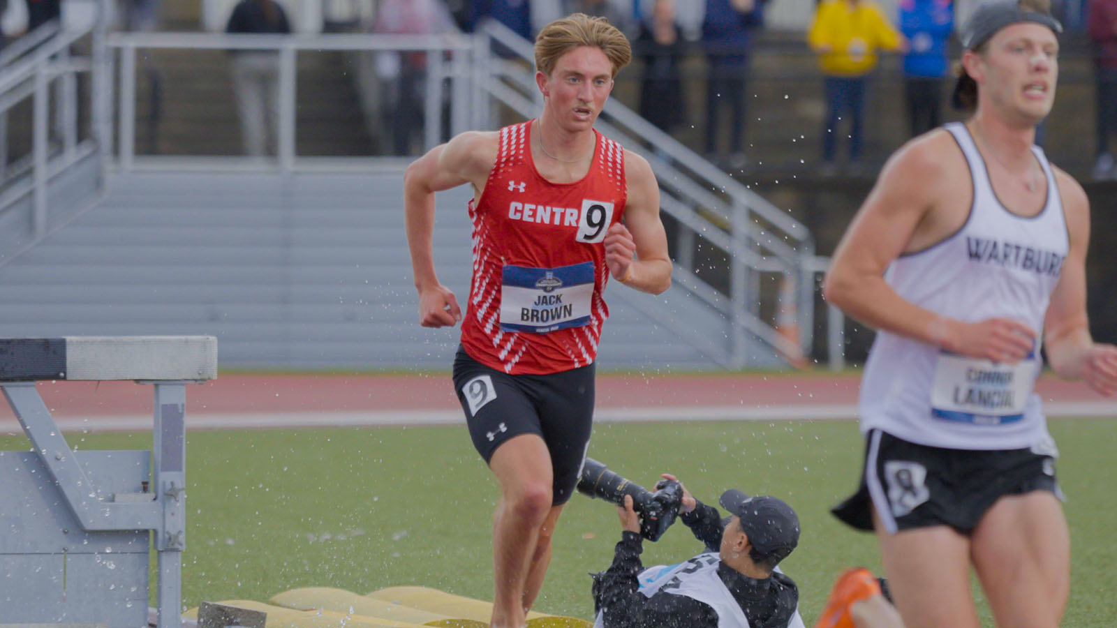 Jack Brown runs at nationals