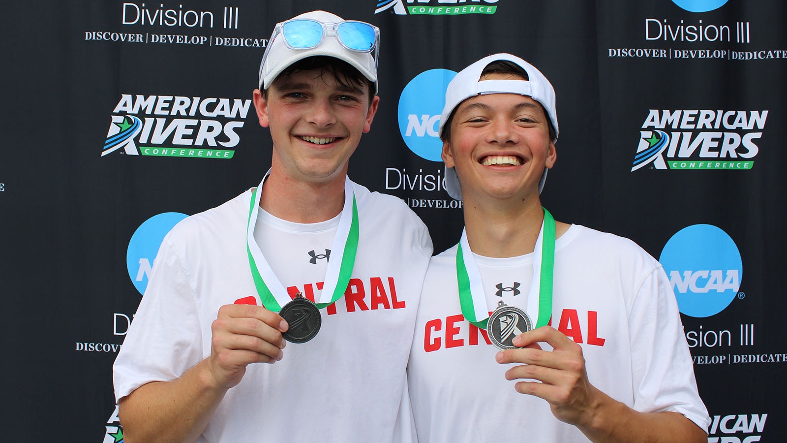 Donovan Klish and Hayden Sinclair silver medals at A-R-C individuals