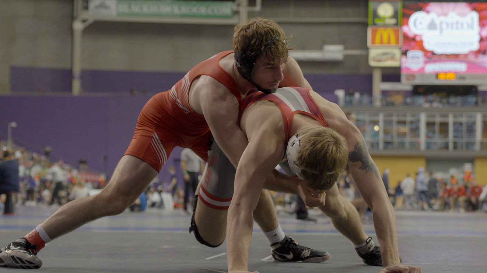 Christian Stanek maintains control