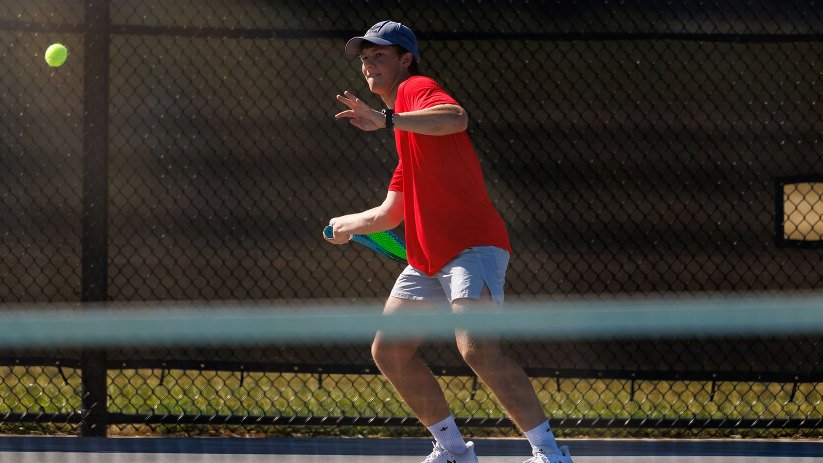 Alex Slaymaker forehand shot