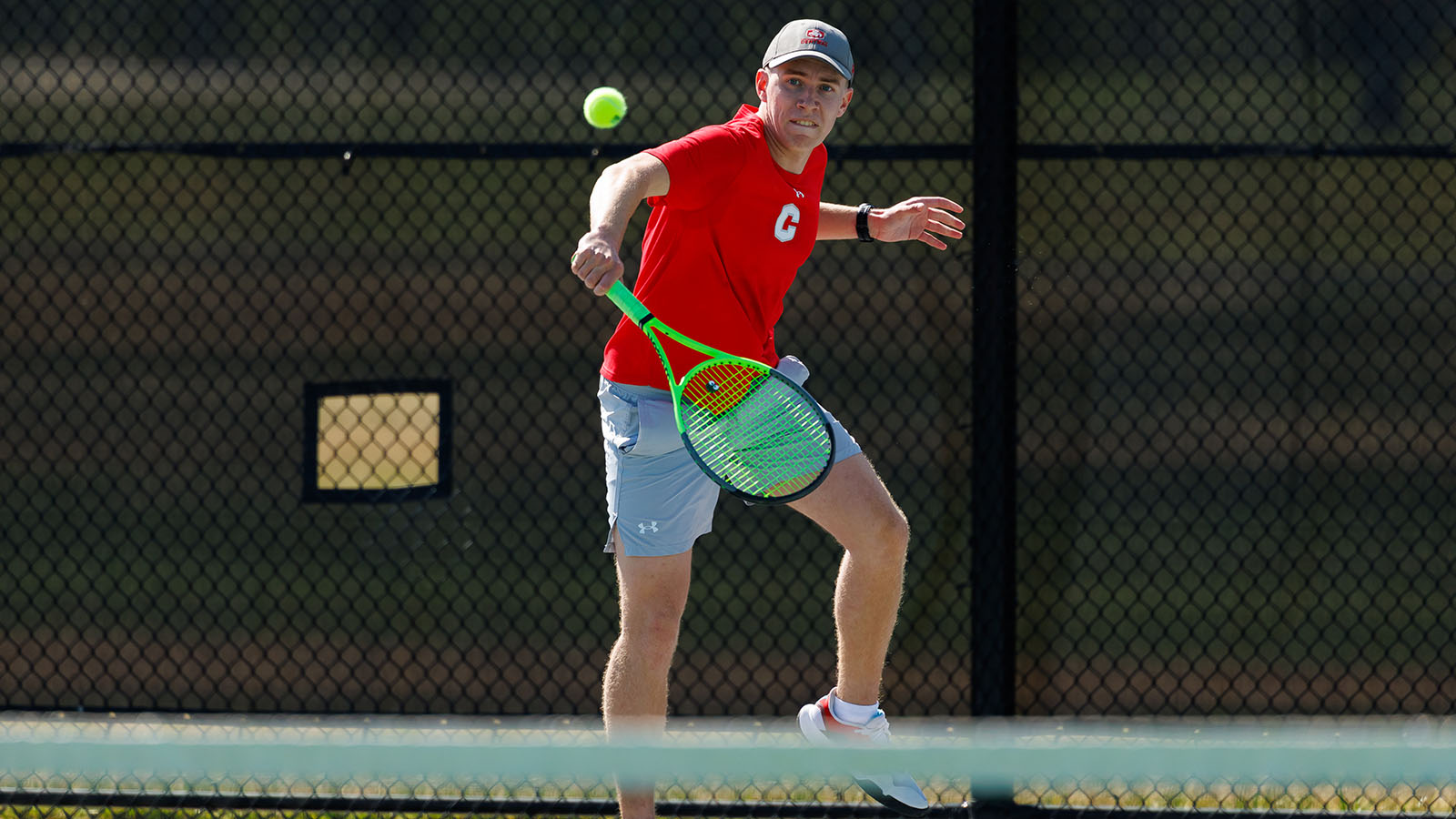 Gavin Jablonski off-balance backhand