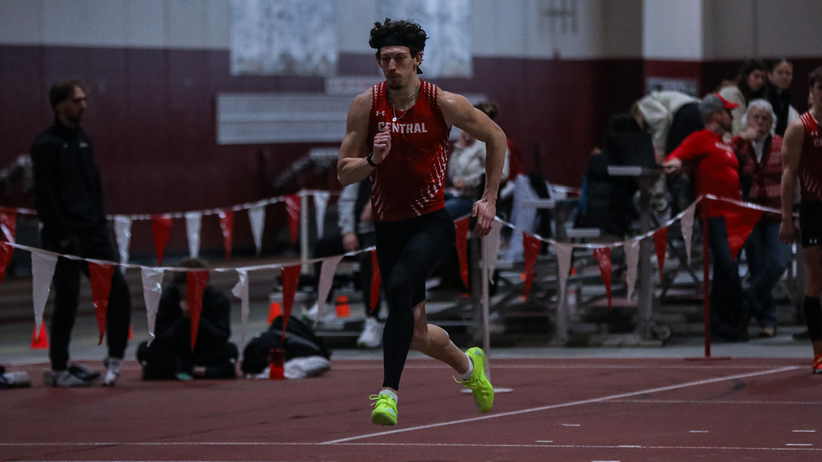 Gunner Meyer high jumping