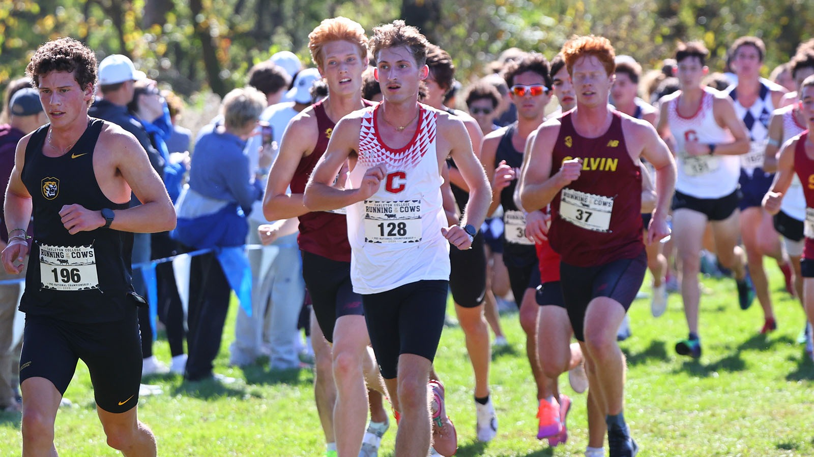 James Brant competing at the Running of the Cows