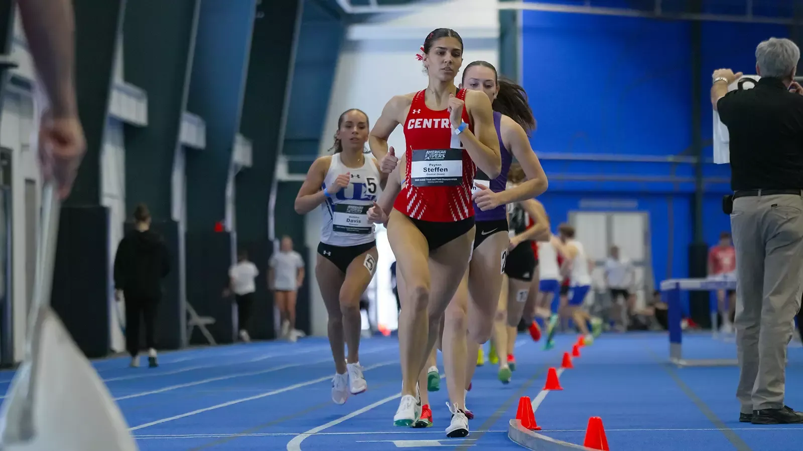 Peyton Steffen in the lead at the A-R-C Championships