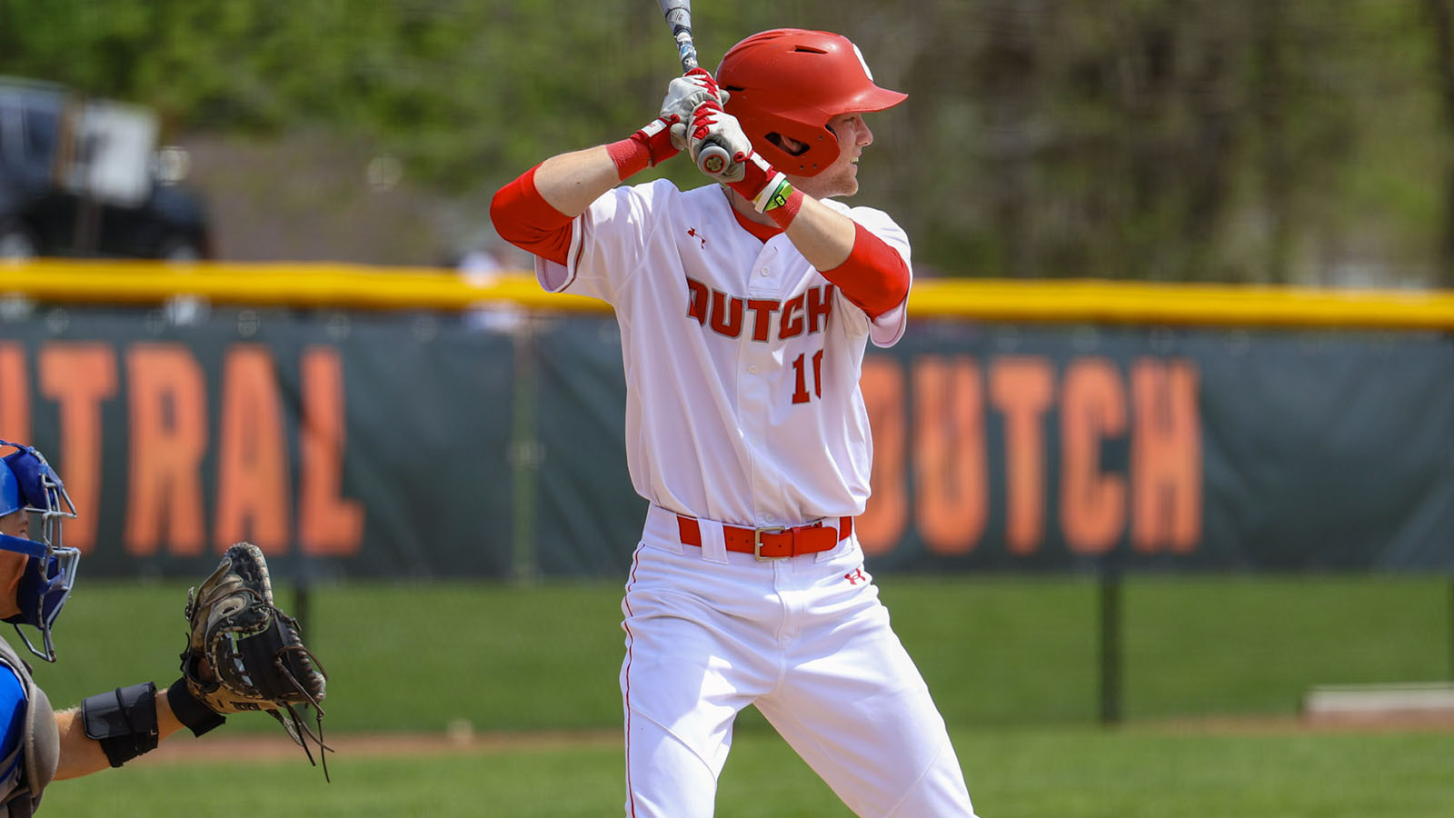 Stephen Stufflebeam hitting against Dubuque