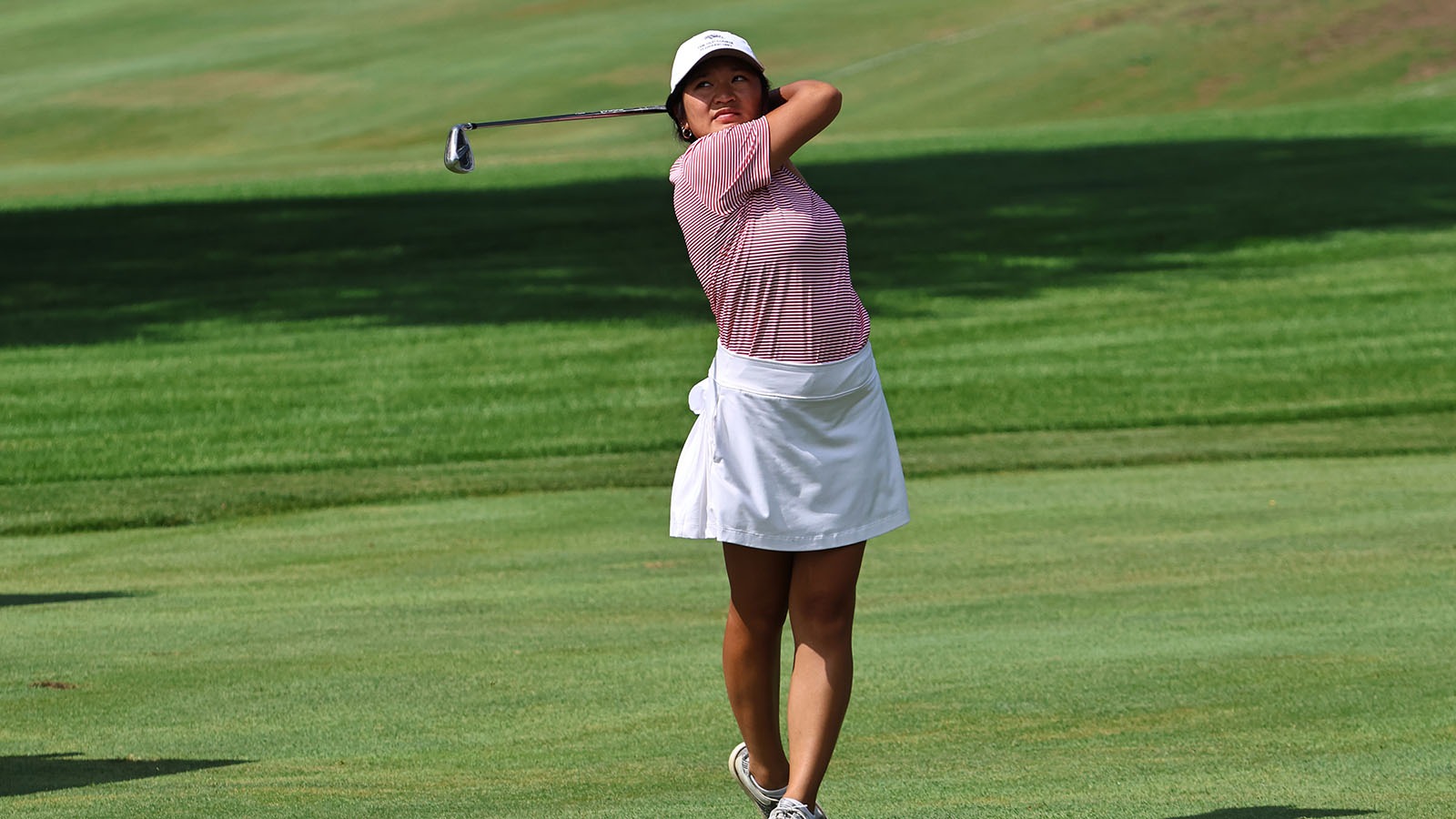 Mackenzie Biggs playing in summer IGA tournament