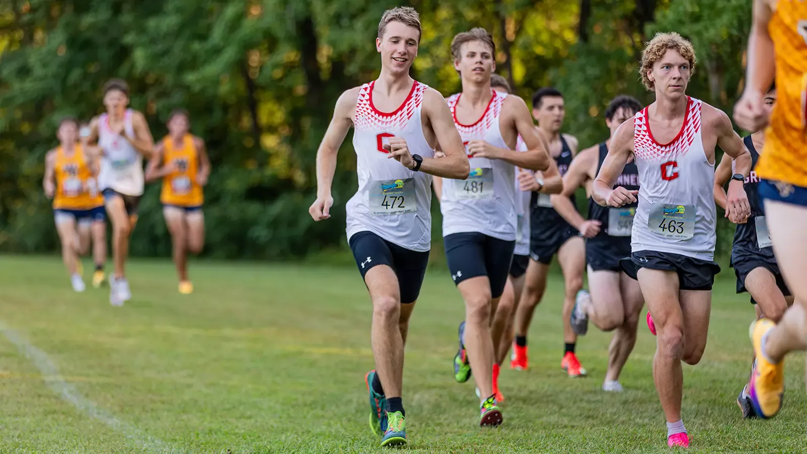 Xander Roerdink races in the mens xc race